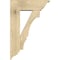 Ekena Millwork Balboa Traditional Rough Sawn Bracket w/ Offset Brace, Douglas Fir, 8"W x 24"D x 36"H BKT0806X24X36BOA01RDF - alternate 4